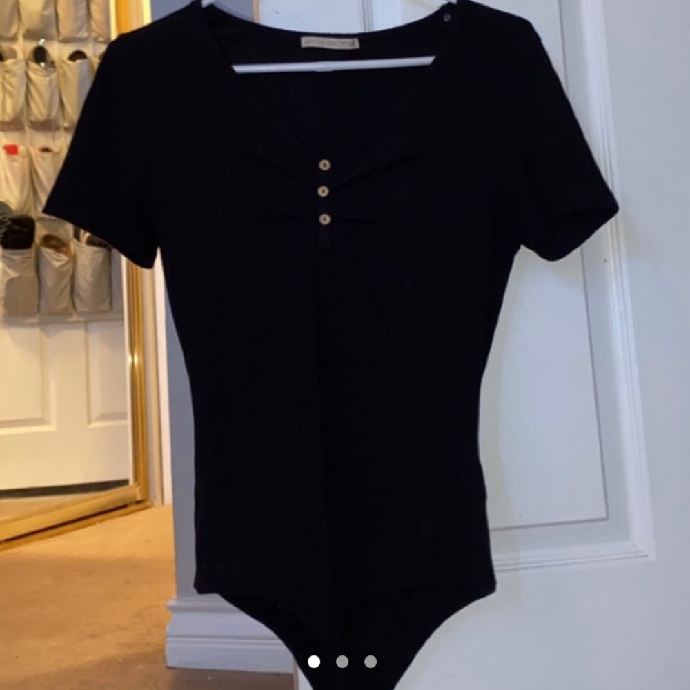 black bodysuit